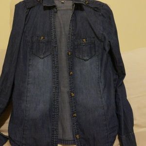 Denim shirt